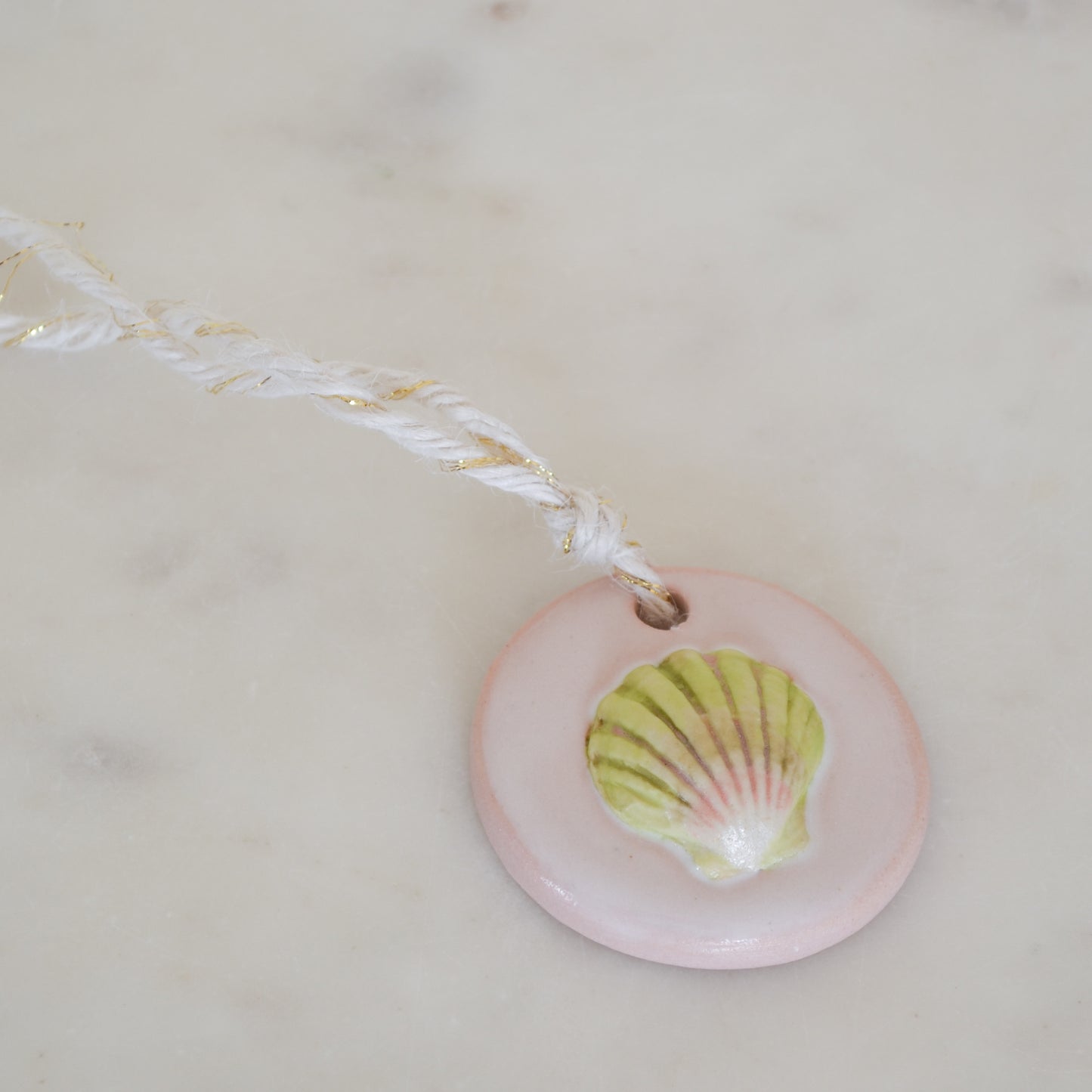 Sunrise Shell Charm