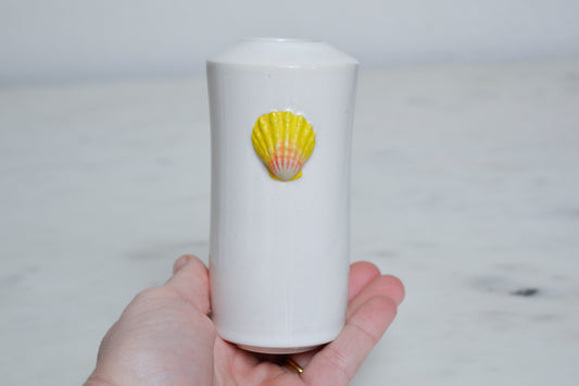 Bottle Vase Sunrise Shell - Yellow
