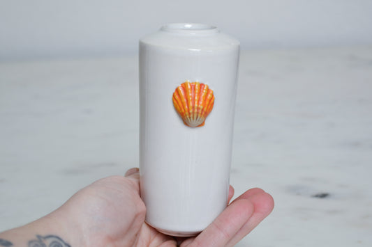 Bottle Vase Sunrise Shell - Orange