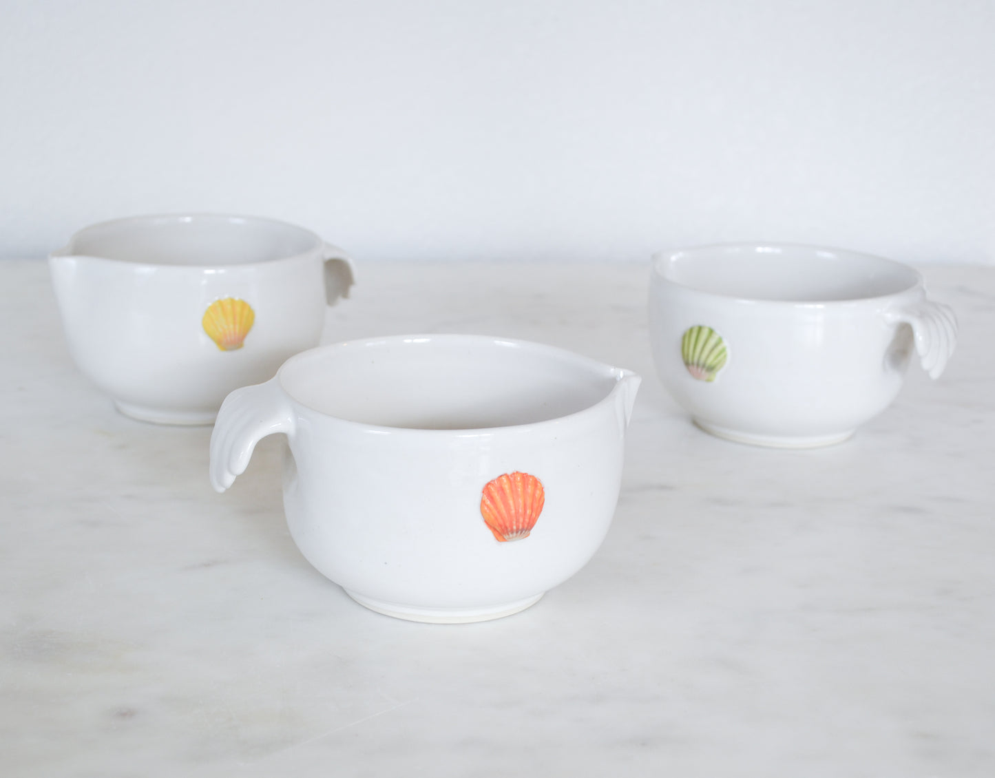 Sunrise Shell Matcha Bowl