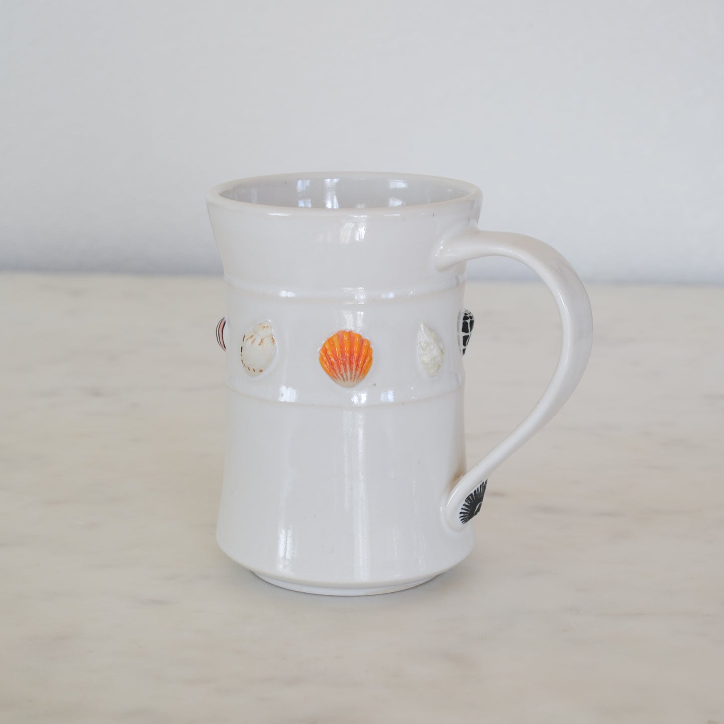 Hawaiian Shell Banded Mug