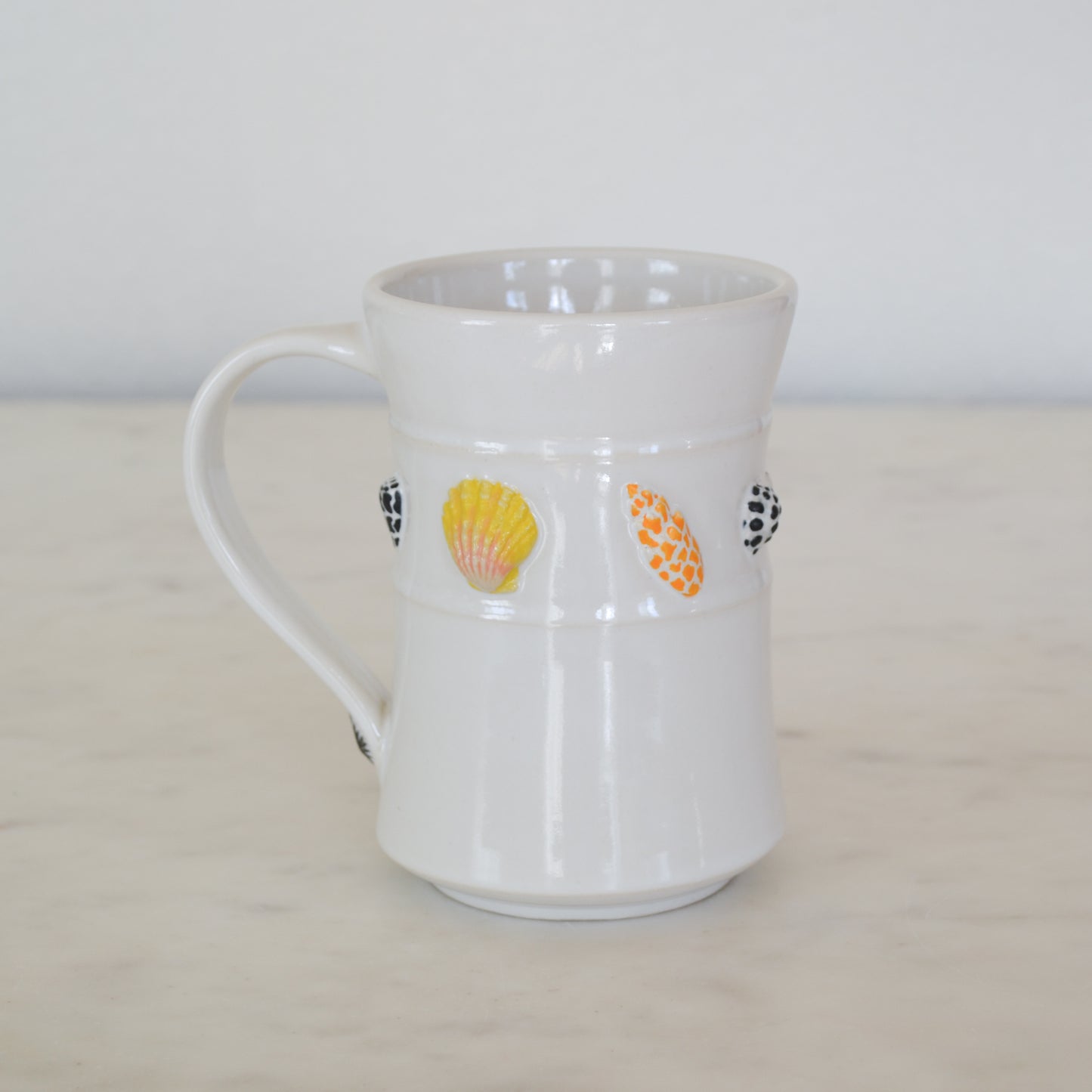 Hawaiian Shell Banded Mug