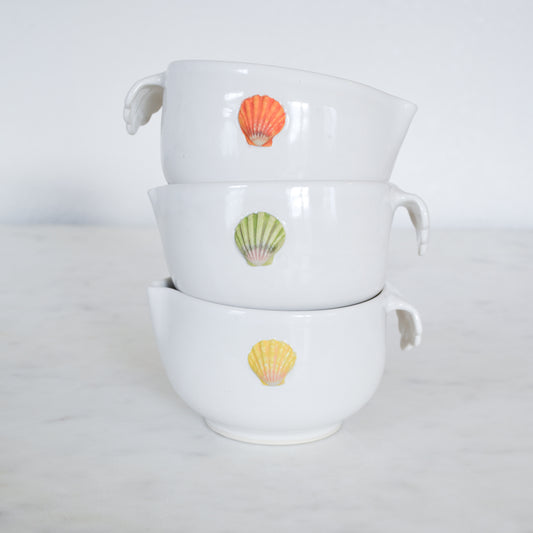 Sunrise Shell Matcha Bowl