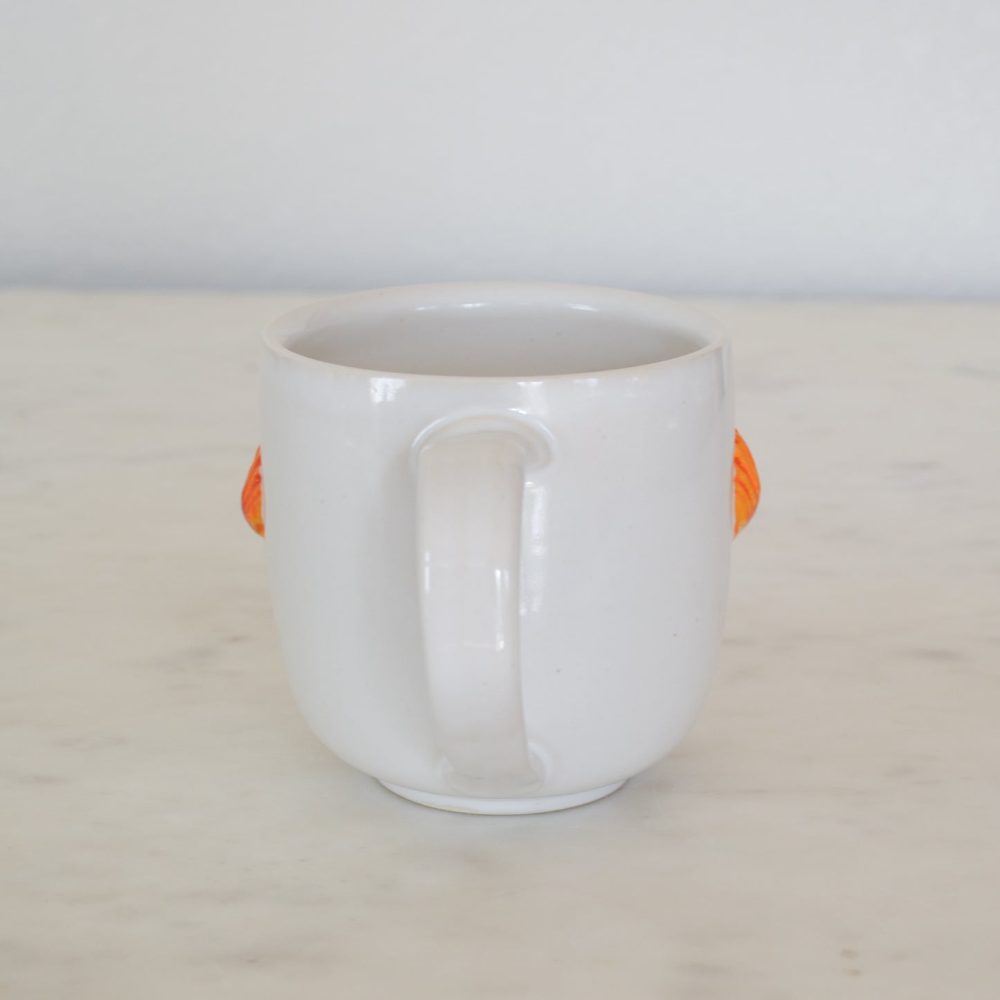Sunrise Shell Mug Orange Rounded