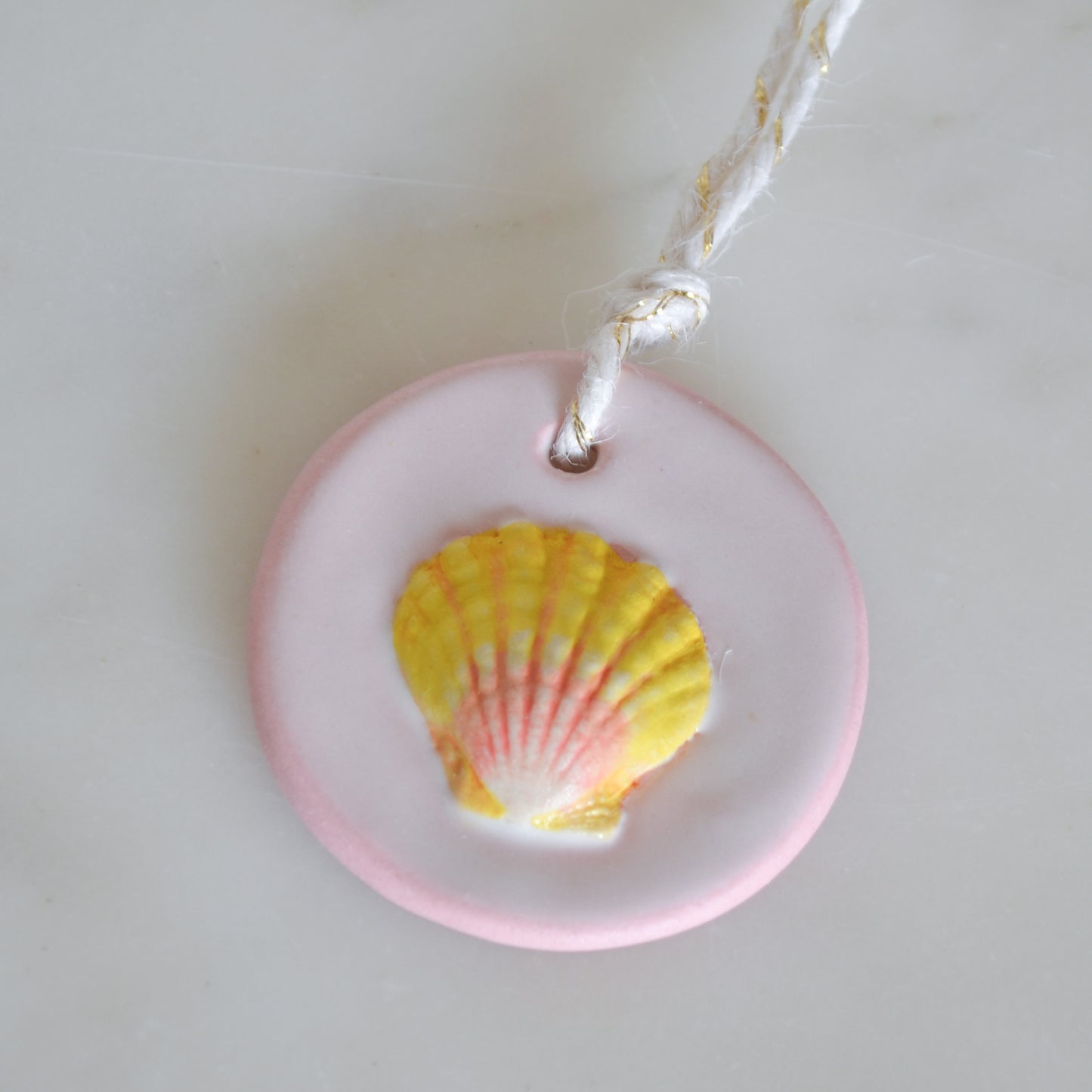 Sunrise Shell Charm