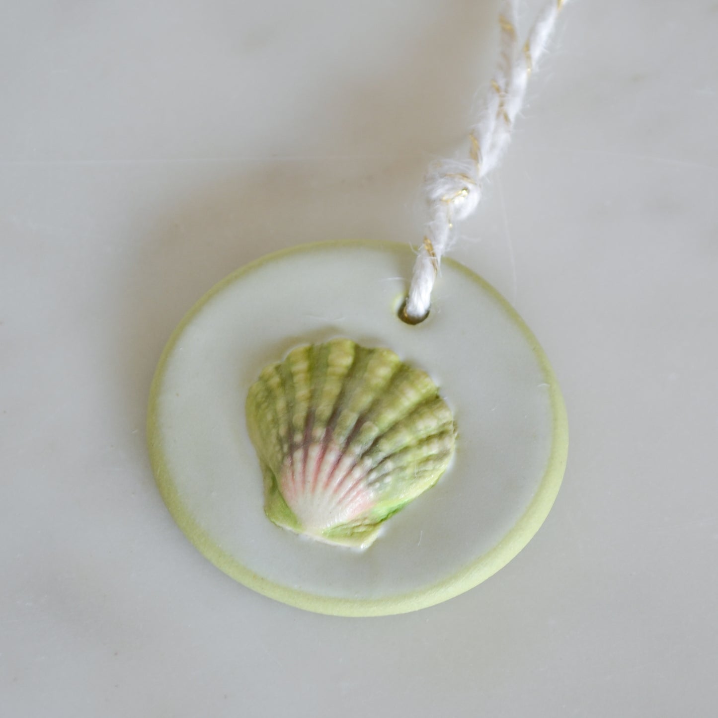 Sunrise Shell Charm