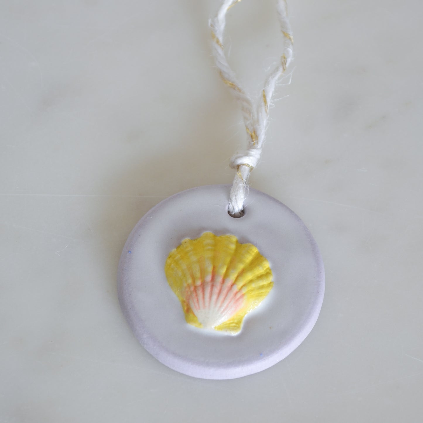 Sunrise Shell Charm