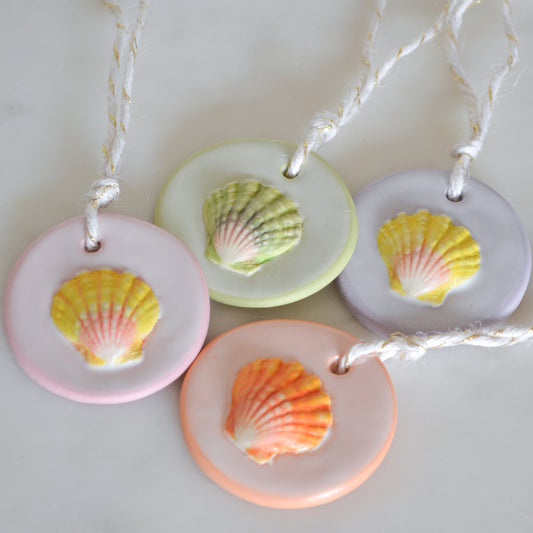 Sunrise Shell Charm