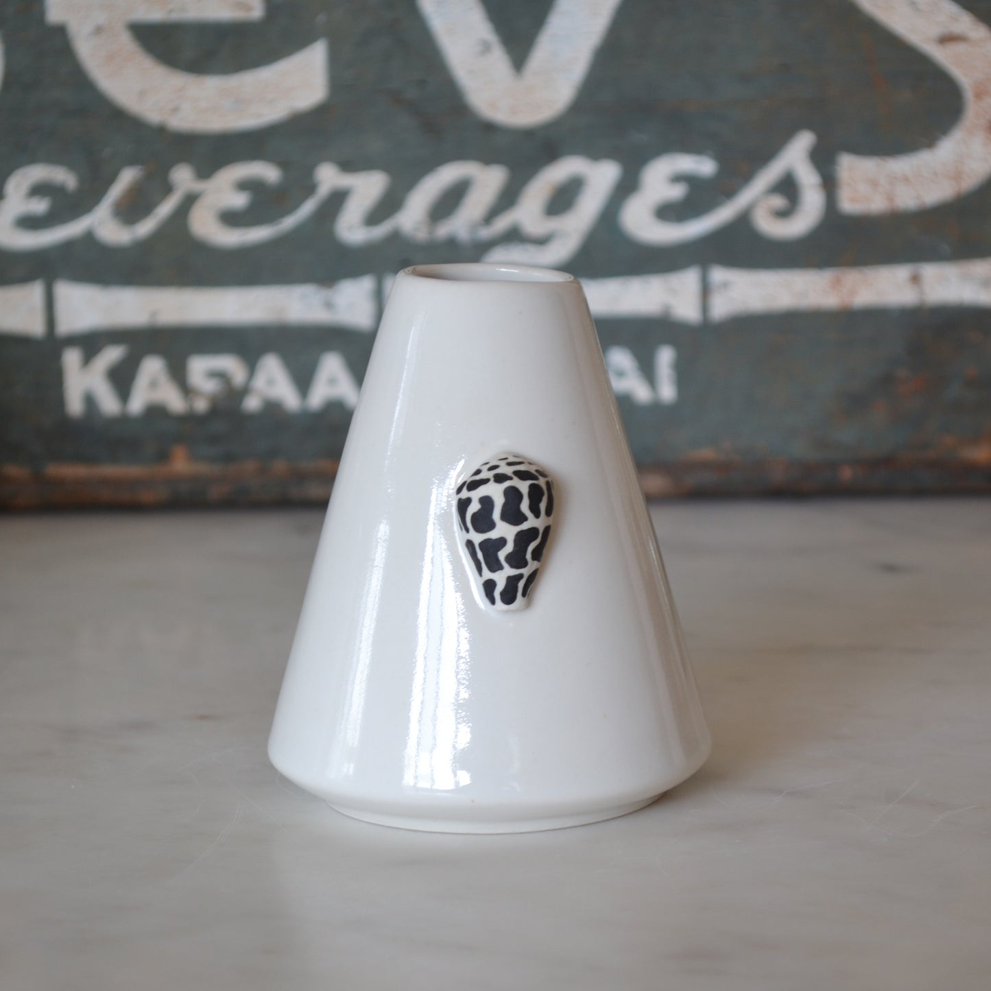 Hebrew Cone Tri Vase